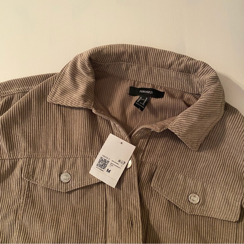 Corduroy shacket - Picture 6 of 6